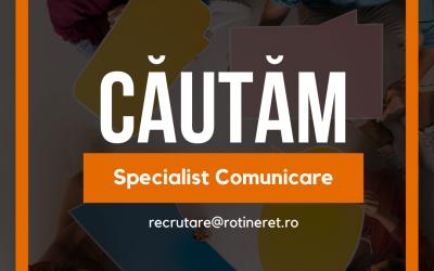 Căutăm Specialist Comunicare!