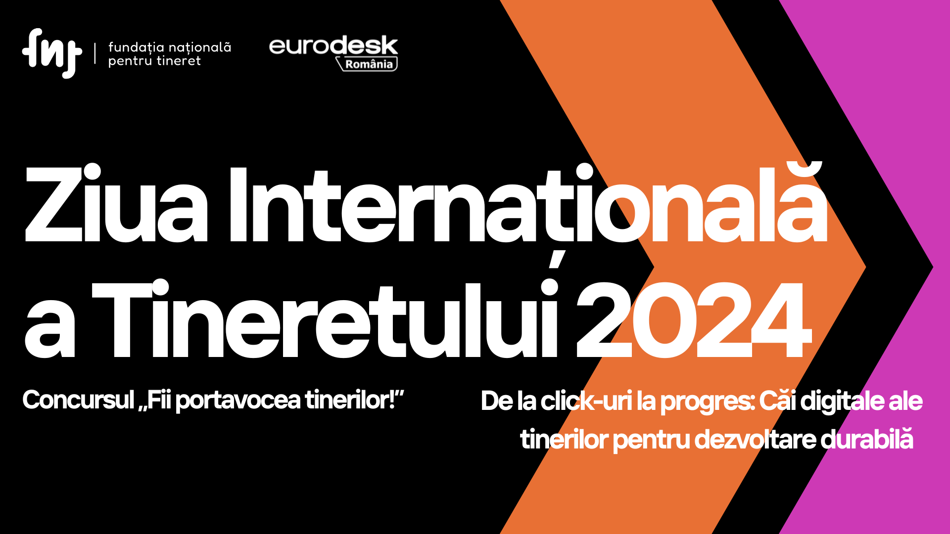 Înscrie-te la concursul „Fii portavocea tinerilor!”