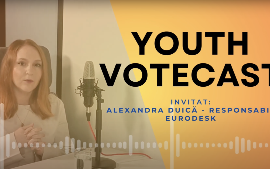 Youth VoteCast: despre alegerile europene-cu Alexandra Duică, coordonator național Eurodesk