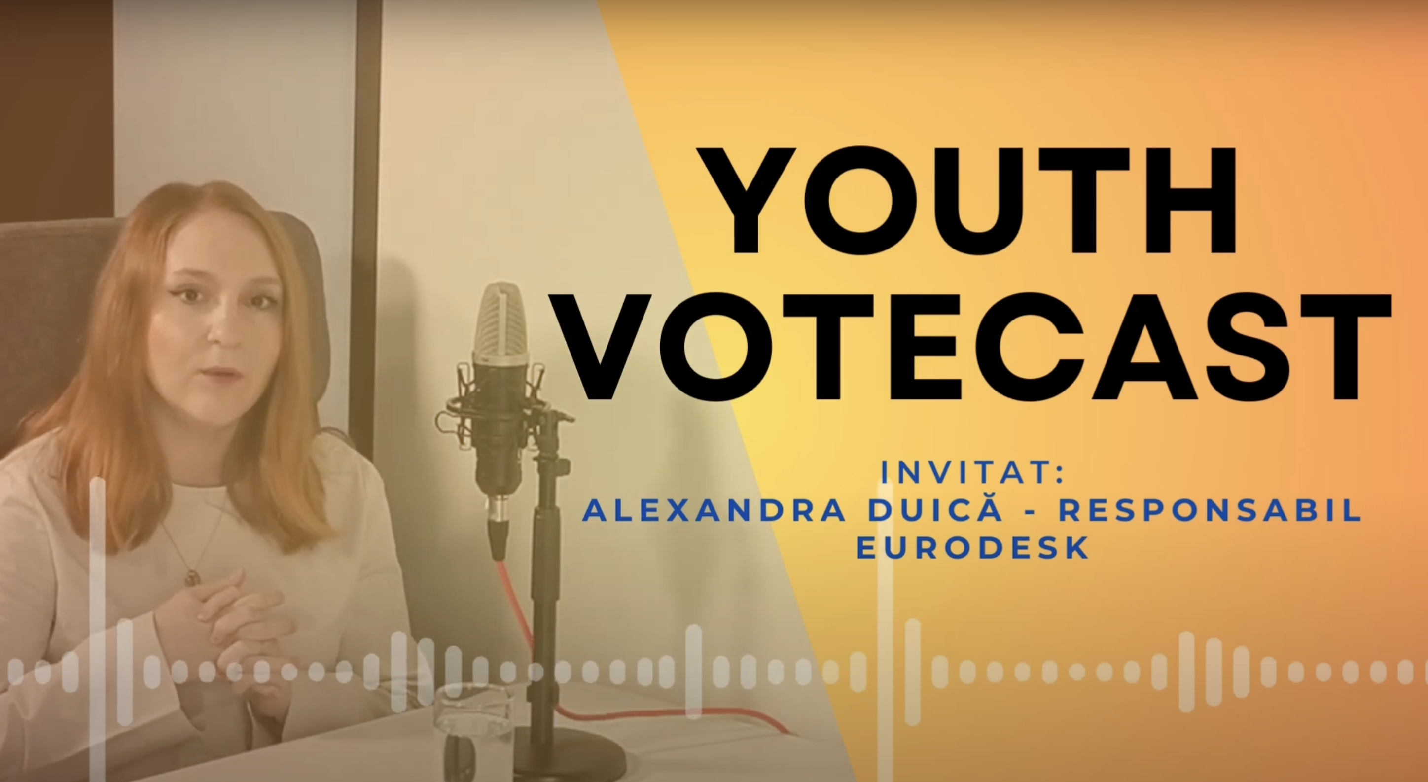 Youth VoteCast: despre alegerile europene-cu Alexandra Duică, coordonator național Eurodesk