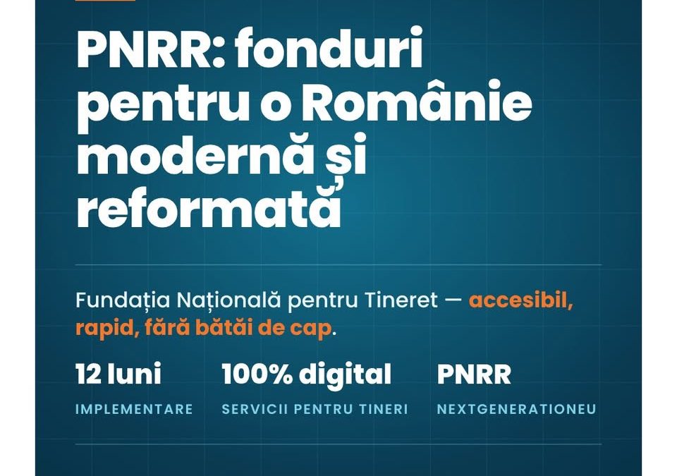 FNT Community – proiect finanțat prin PNRR – PNRR: fonduri pentru o Românie modernă și reformată